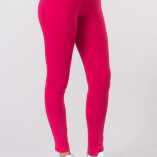 Leggings Lunghi Jersey di Cotone Fucsia-2