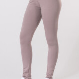 Leggings Lunghi Jersey di Cotone Tortora-2
