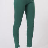 Leggings Lunghi Jersey di Cotone Verde Bosco-3