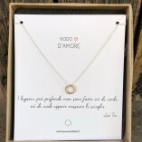 nodo d’amore argento nodo d’amore argento