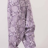 Pantaloni Afgano con Tasche Cotone bio Tinta Vegetale Violet Mandala-2